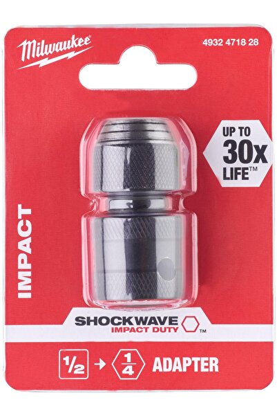 Milwaukee 4932471828 adaptor pentru biți, de la 1/2 " pătrat la 1/4 " hexagon...
