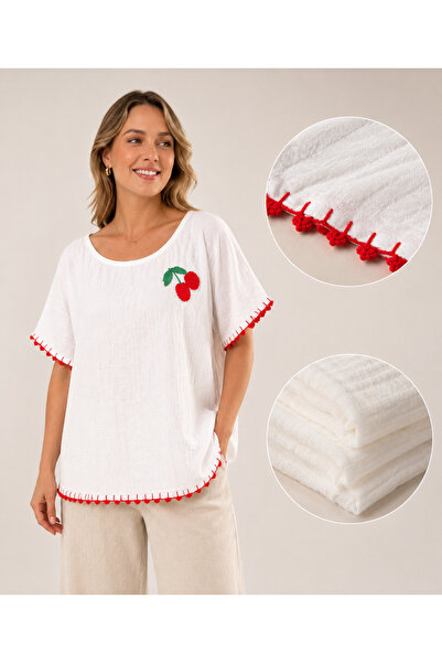 Attolya Blouse Muslin Blouse Muslin Blouse Clothing Summer Blouse Plus Size W...