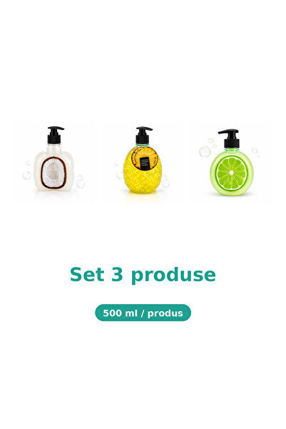 Tasty Set 3 Produse Tasty, Mix Cocos, Ananas, Lime