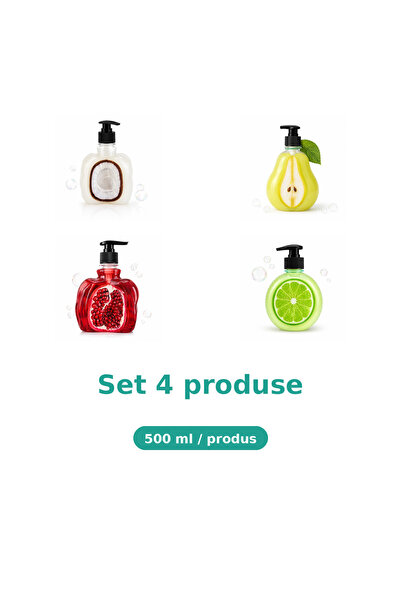 Tasty Set 4 Produse Tasty, Mix Cocos, Pere, Rodie, Lime