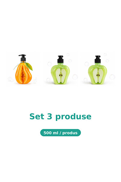 Tasty Set 3 Produse Tasty, Mix Pepene Galben, Mar Piele Sensibila, Mar Extract
