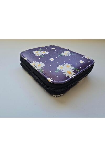 Liva Craft Sewing Kit with Bag - Daisy Patterned