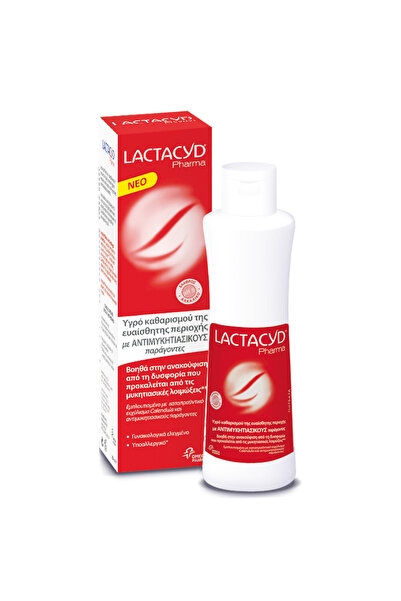 Lactacyd Φάρμα Ενυδατικό Καθαριστικό Ευαίσθητης Περιοχής με Αντιμυκητιακές Ιδ...