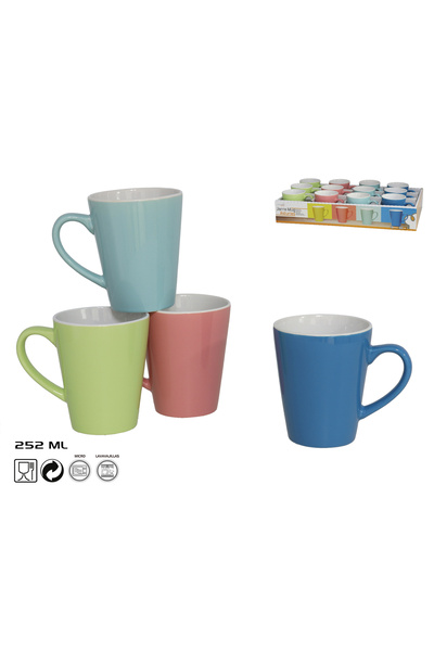COK Cana ceramica 252 ml Asturias x 4 bucati
