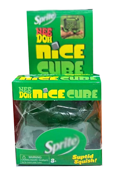 Needoh Nice Cube -Sensory Squeeze Toy with Super Solid Squish - 2.25" Cube