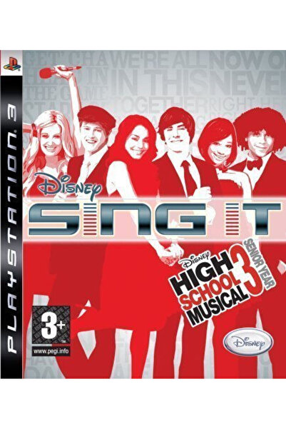 Disney Sing It High School Musical 3 Τελευταίο Έτος Παιχνίδι PS3 (Μεταχειρισμ...