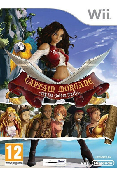 Reef Entertainment Captain Morgane and the Golden Turtle Wii Game (Μεταχειρισ...
