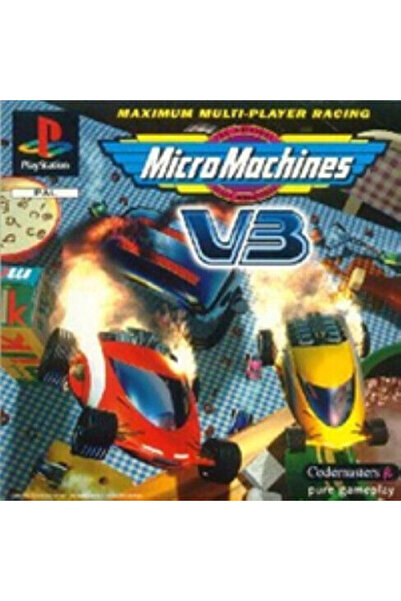 Sony Micro Machines V3 PS1 Παιχνίδι (Μεταχειρισμένο)