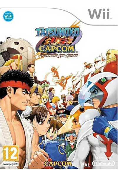 CAPCOM Τατσουνόκο εναντίον Κάμποκ: Ούλτιμετ Αλ Σταρς Παιχνίδι Wii (Μεταχειρισ...