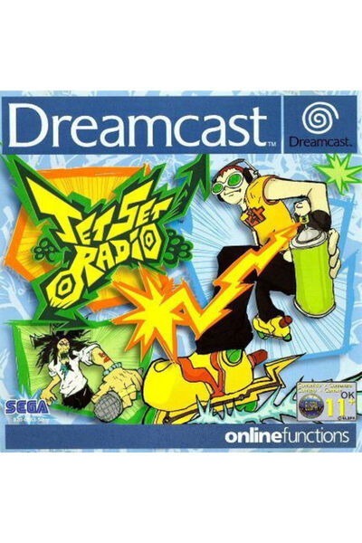 SEGA Jet Set Radio Παιχνίδι Dreamcast (Μεταχειρισμένο)