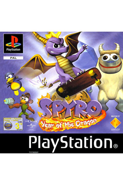 Sony Σπάιρο: Έτος του Δράκου PS PS1 Παιχνίδι (Μεταχειρισμένο)