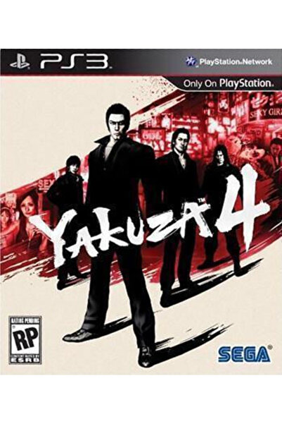 SEGA Yakuza 4 Παιχνίδι PS3 (Μεταχειρισμένο)