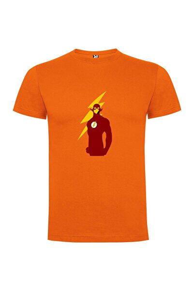 iLovePrints Red Flash Lightning Tshirt
