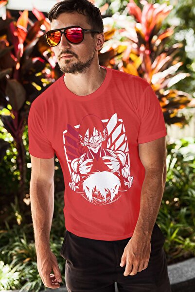 iLovePrints Attack on Titan Art - Eren and Titan Tshirt