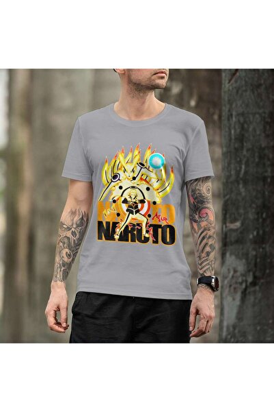 iLovePrints Naruto and Kurama Artwork Tshirt