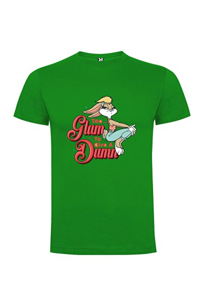 iLovePrints Glitzy Bunny Attitude Tshirt