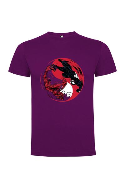iLovePrints Venomous Harmony: Yin-Yang Unleashed Tshirt