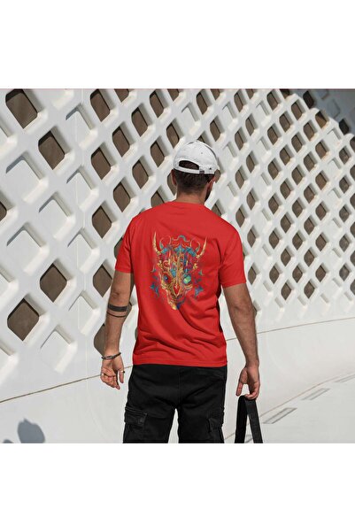 iLovePrints Abstract Skull Artwork Tshirt