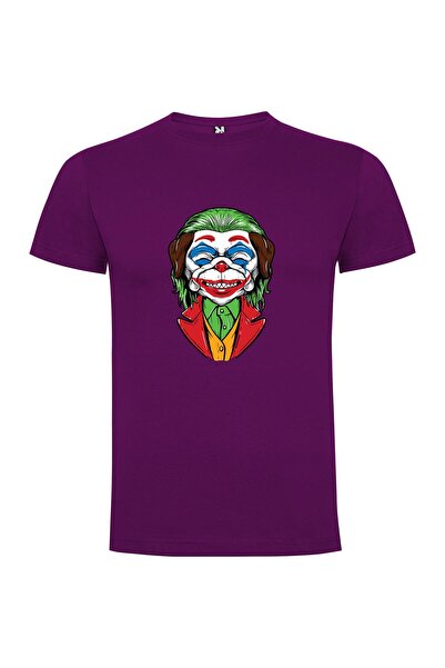 iLovePrints Smiling Clown: Joker Portrait Tshirt