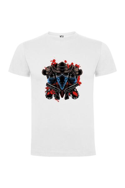 iLovePrints Cosmic Gunslinger's Wild Ride Tshirt