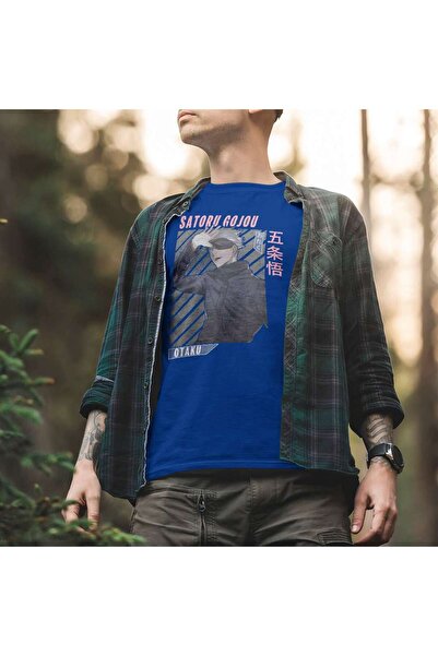 iLovePrints Satoru Gojo Character Poster Tshirt