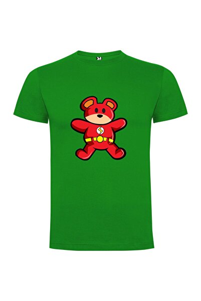 iLovePrints Flashy Teddy Hero Tshirt