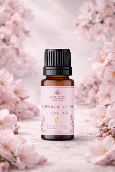 MOCOCO COSMETICS Japanese Cherry Blossom Essential Oil 10 ml – Natural Essential Oil |   Aromatherapy, Diffuser, Incense Burner