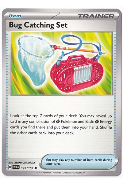 Pokemon Bug Catching Set 143/167 - Twilight Masquerade - Card (Mint)