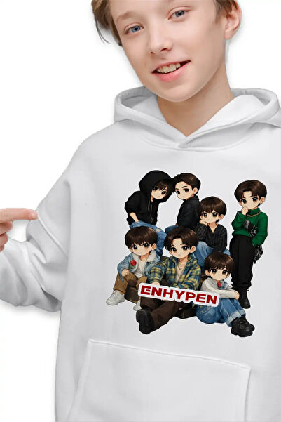 OEM Hanorac Copii Baieti Kpop Enhypen Cartoon Merch