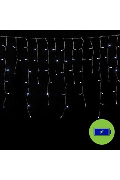 Generic 200 λαμπάκια LED ασύμμετρη κουρτίνα (βροχή) σταθερή, μπαταρίας, 4x0,7...