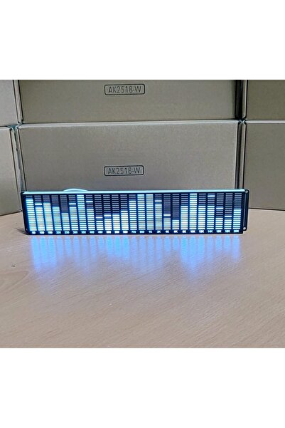 Autoline LED Ses kontrollü AK2518-W 25 Bit Müzik Ekolayzır
