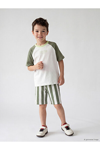 LC Waikiki Printed Boy's Shorts Set for Style Enthusiasts from Uzg Store