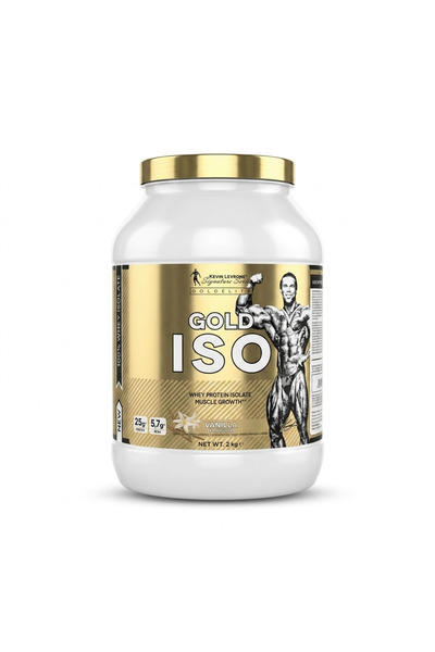 kevin levrone KL Gold ISO 100% Whey Protein Isolate Vanilla 2kg High Protein ...