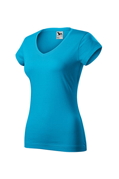 Malfini Tricou v-neck dama SLIMFIT