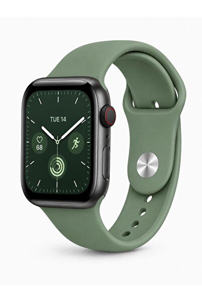 Miyole Apple Watch Uyumlu 4 5 6 7 8 9 10 Se 42 44 45 49 Mm Uyumlu Kordon Silikon