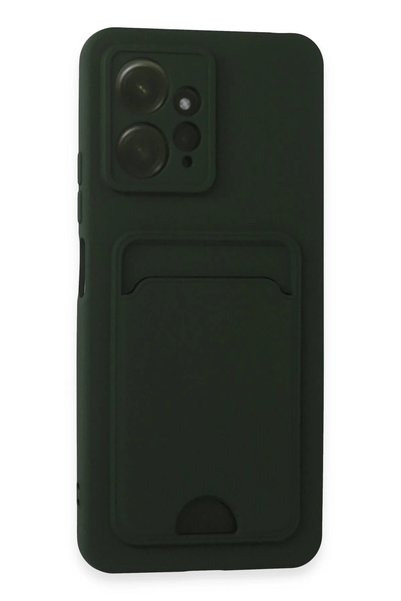 New Face ZENGEMTR حافظة سيليكون لهاتف Redmi Note 12 4G مع بطاقة عمل كيلفن - (...