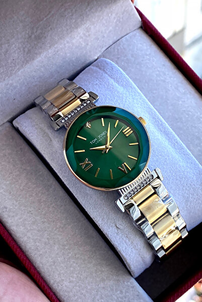 Tom Jones London Original Women's Wristwatch with 2-Year Warranty Steel Strap...