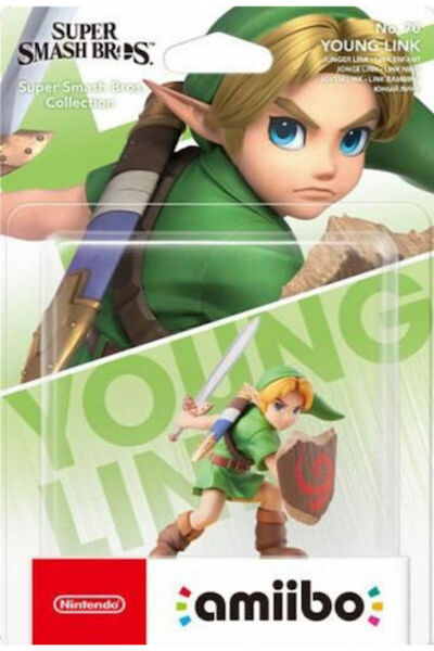 Nintendo Amiibo Super Smash Bros Young Link Αρ. 70 Φιγούρα Χαρακτήρα για Swit...
