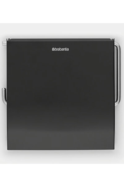 Brabantia CLASSIC MATT BLACK TUVALET KAĞIDI TUTACAĞI
