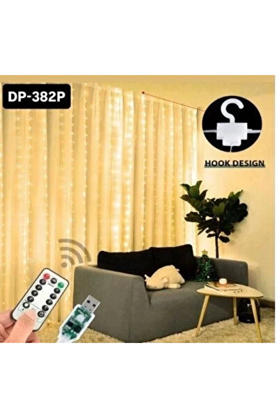 Epilons 3x3 LED-uri Fairy cu telecomandă