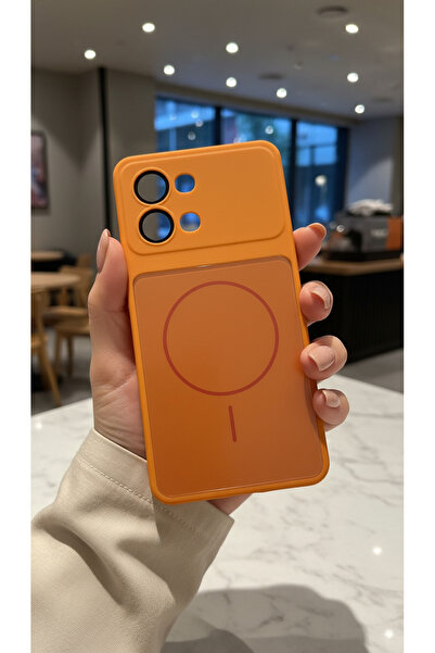 TechTrove Oppo A6 Pro İçin Uyumlu Manyetik Şarj Destekli Darbe Emici Lens Kor...