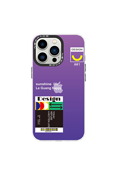 iPhone 13 Pro Max Kılıf Estoril Desenli Kapak - Estoril - 4