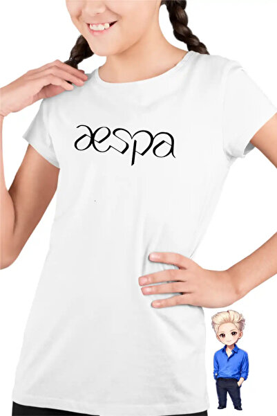 OEM Aespa K-pop Εμπορεύματα Κοριτσίστικο Μπλουζάκι