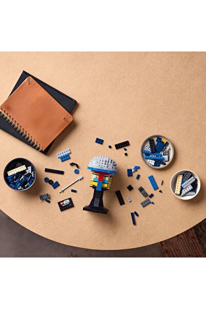LEGO خوذة ستار وورز 75408 جانجو فيت - طقم نموذج ماندالوريان للبالغين - مجموعة...