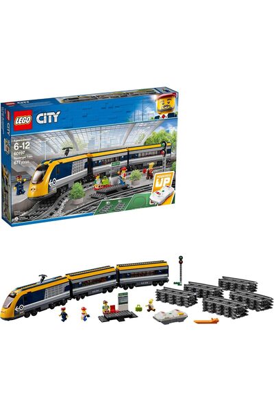LEGO City Passenger Train 60197 Building Kit (677 Pieces), Standard