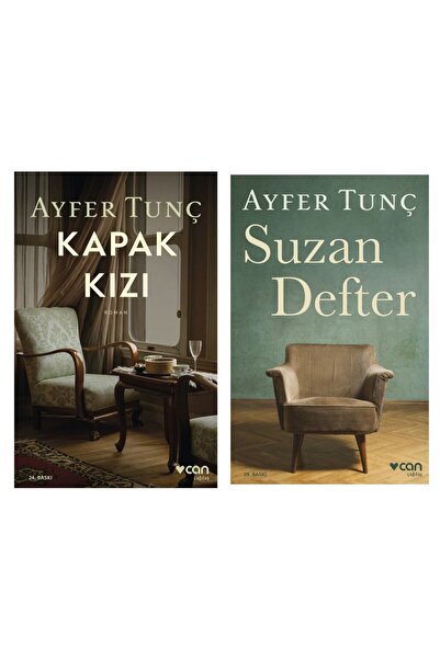 CAN Kapak Kızı - Suzan Defter - Ayfer Tunç 2 Kitap