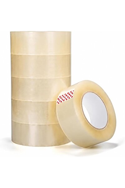 Generic Clear Packing Tape, Heavy Duty, 2 Inch x 100 Yard, Pack of 6 Rolls