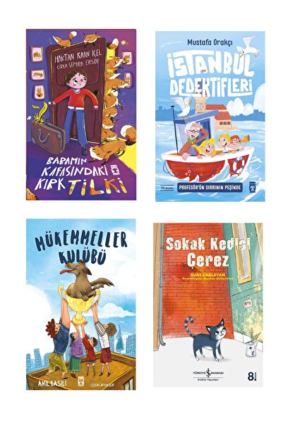 Timaş Çocuk 4-5-6.Sınıf Okuma Seti Mükemmeller Kulübü İstanbul Dedektifleri B...