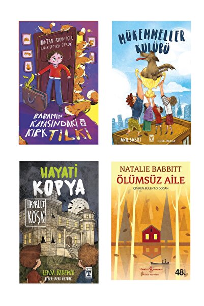 Timaş Çocuk 4-5-6.Sınıf Okuma Seti Mükemmeller Kulübü Hayati Kopya Hayalet Kö...