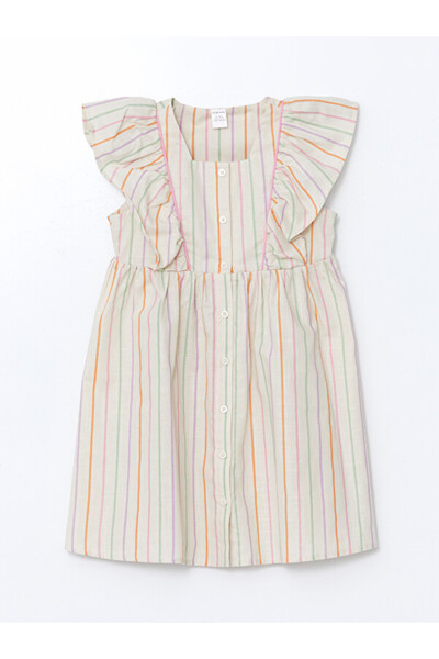 LC Waikiki I Striped Ruffle Girl's Dress from Freezen Store